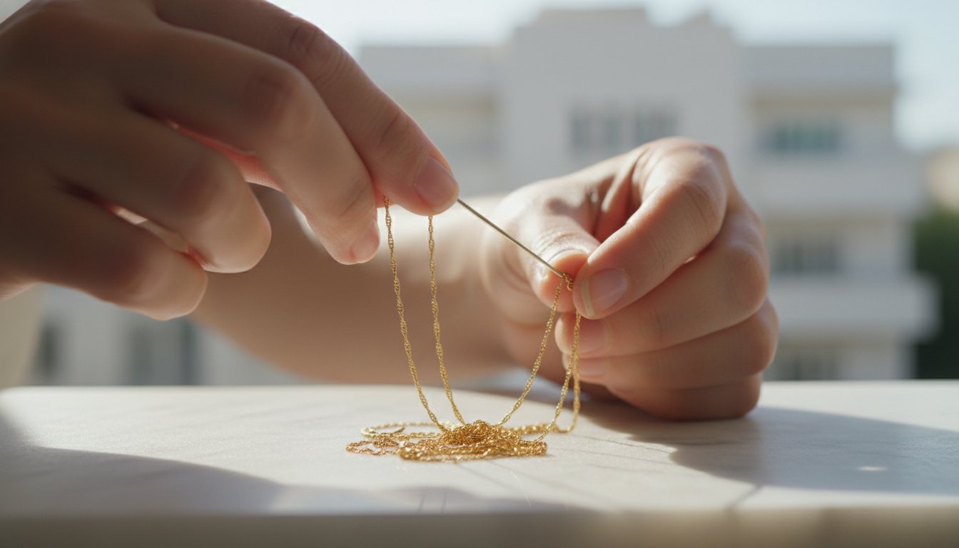 How to Untangle a Gold Chain: The Gentle Artisan’s Guide