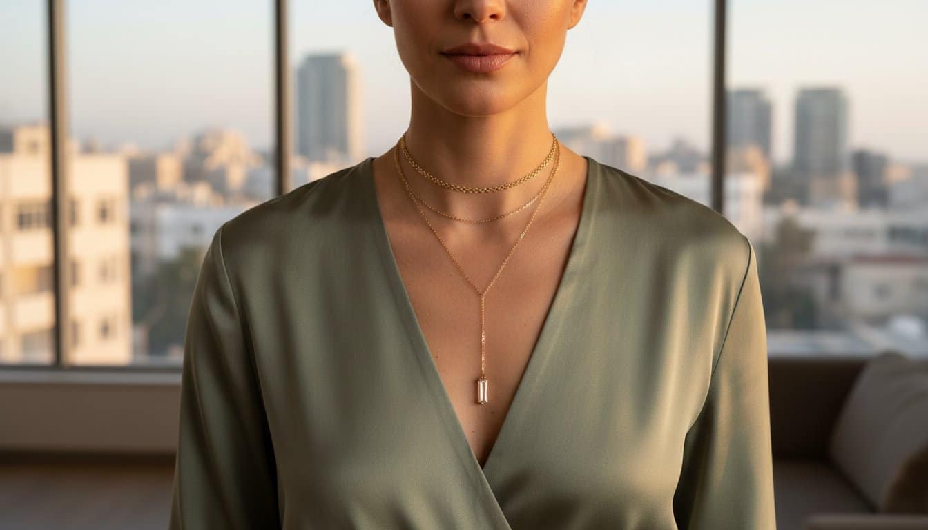 What Jewelry to Wear with a V-Neck: An Elegant Styling Guide for 2026