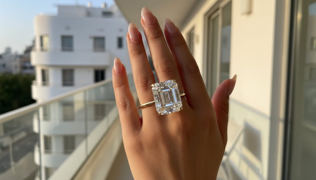 The Emerald Cut Lab Diamond Ring: A Modern Guide to Hall-of-Mirrors Elegance