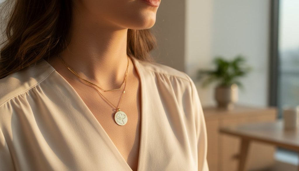 Custom Pet Portrait Necklace: A Modern Heirloom in 18k Gold