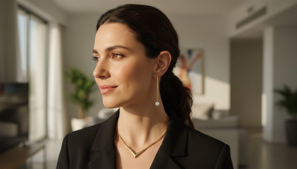 Jewelry for Round Face Shape: The Minimalist Guide to Fine Gold & Diamonds
