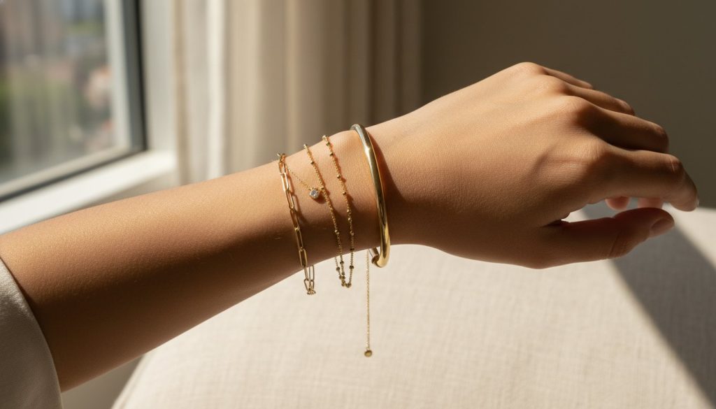 The Art of the Wrist Stack: A Guide to Layering Delicate Gold Bracelets
