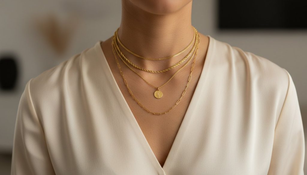 Mastering the Art of Layering Gold Necklaces: 7 Essential Tips