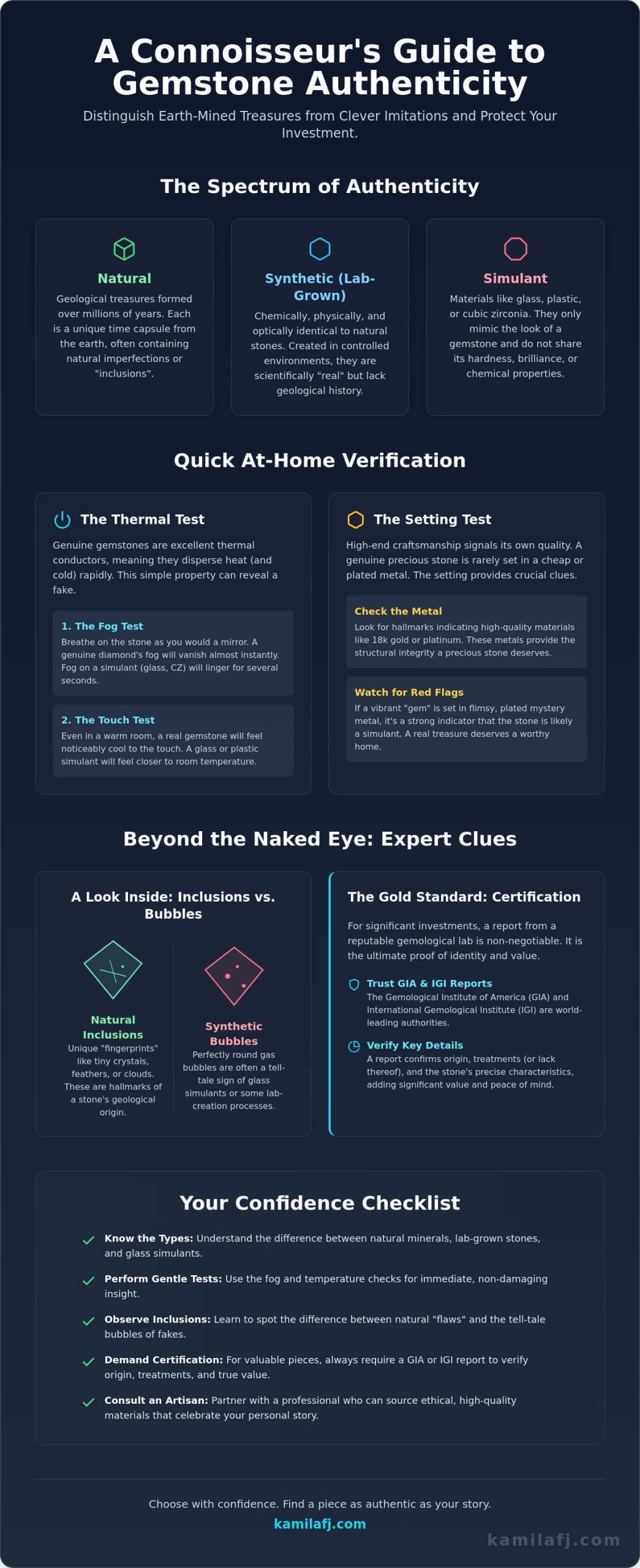How to Tell If a Gemstone Is Real: A Guide to Authenticity and Value