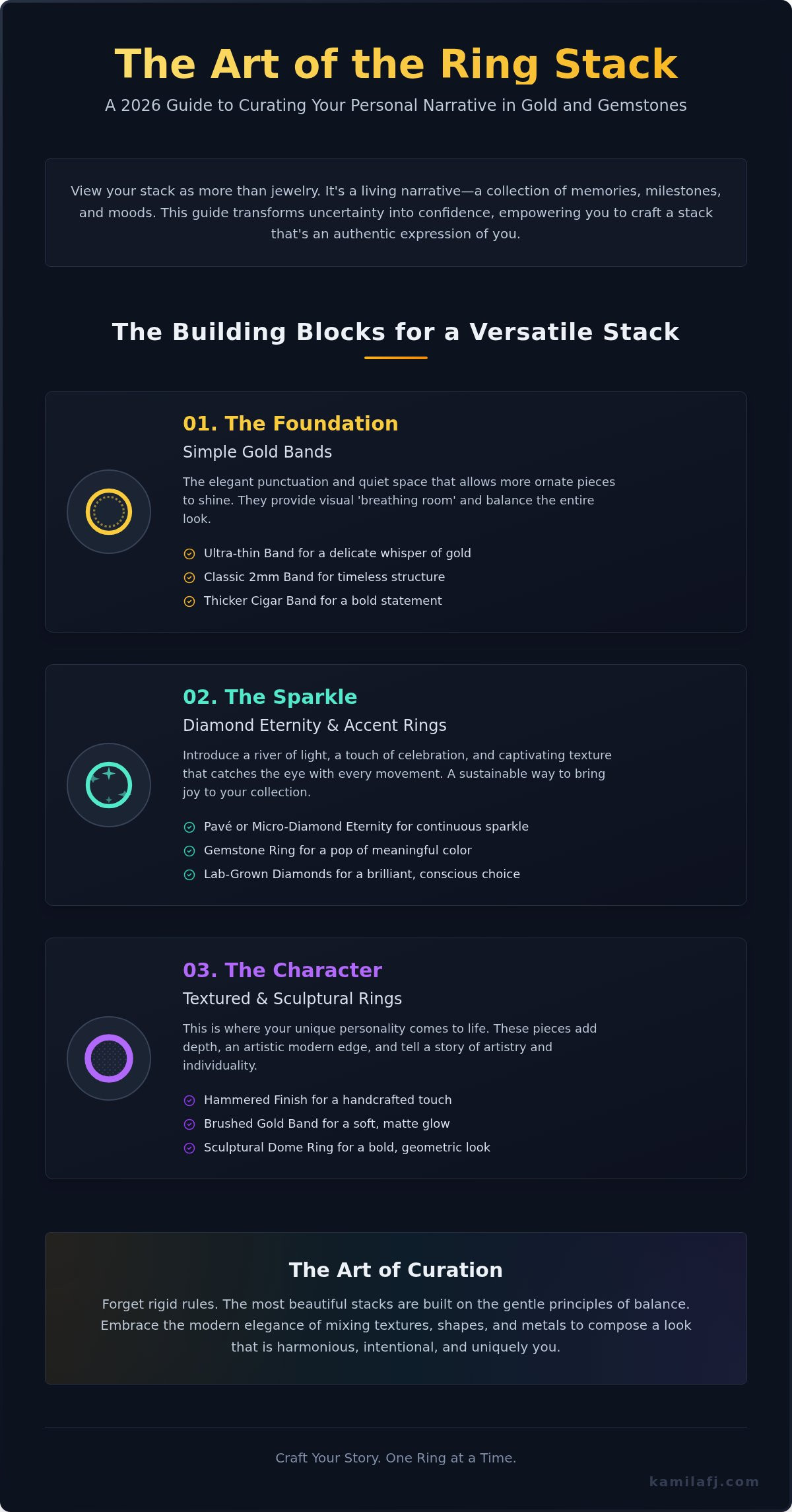 Your Stacking Rings Guide for 2026: The Art of Personal Storytelling