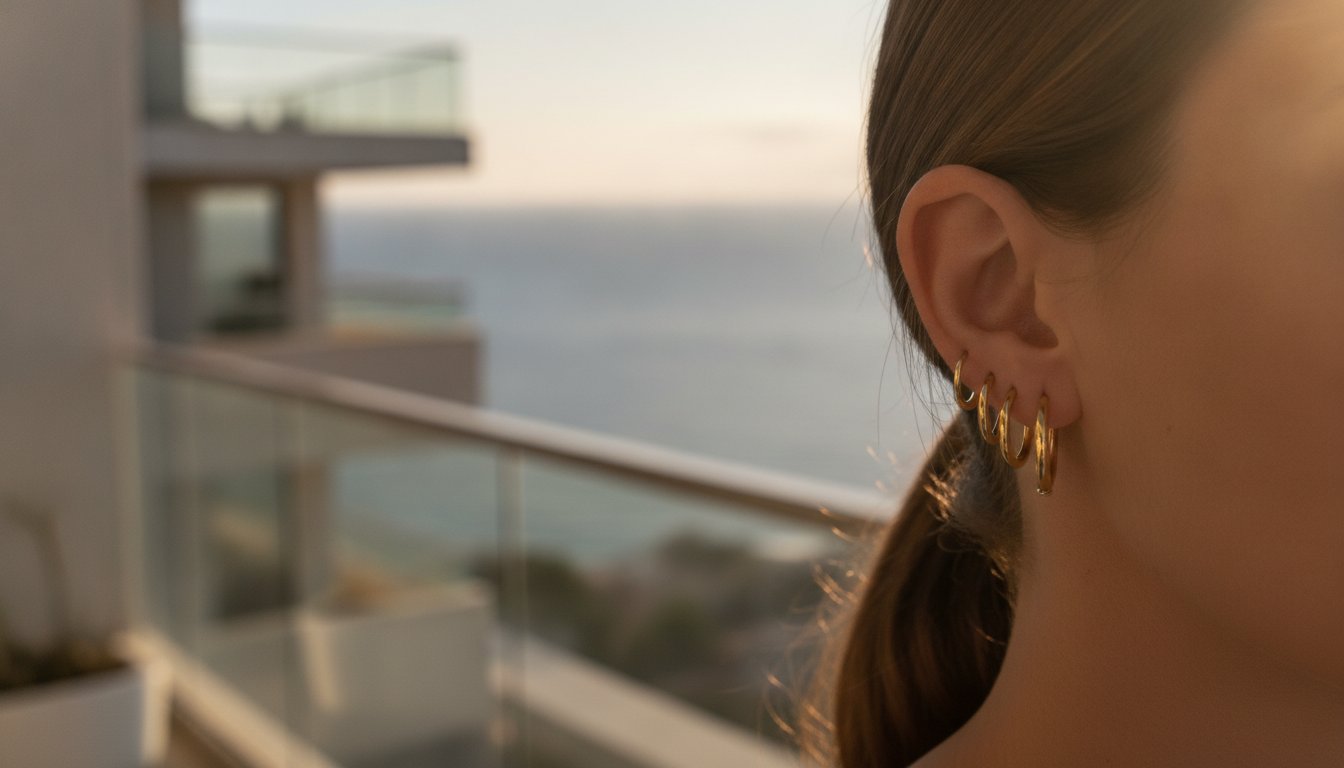 Minimalist Gold Hoop Earrings: The 18K Guide to Everyday Elegance