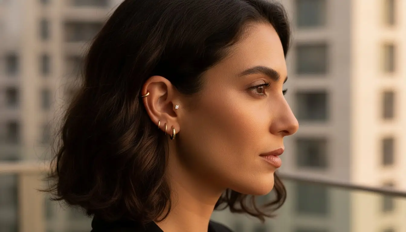 Cartilage Piercing Jewelry: The Ultimate Guide to 18k Gold & Fine Styles