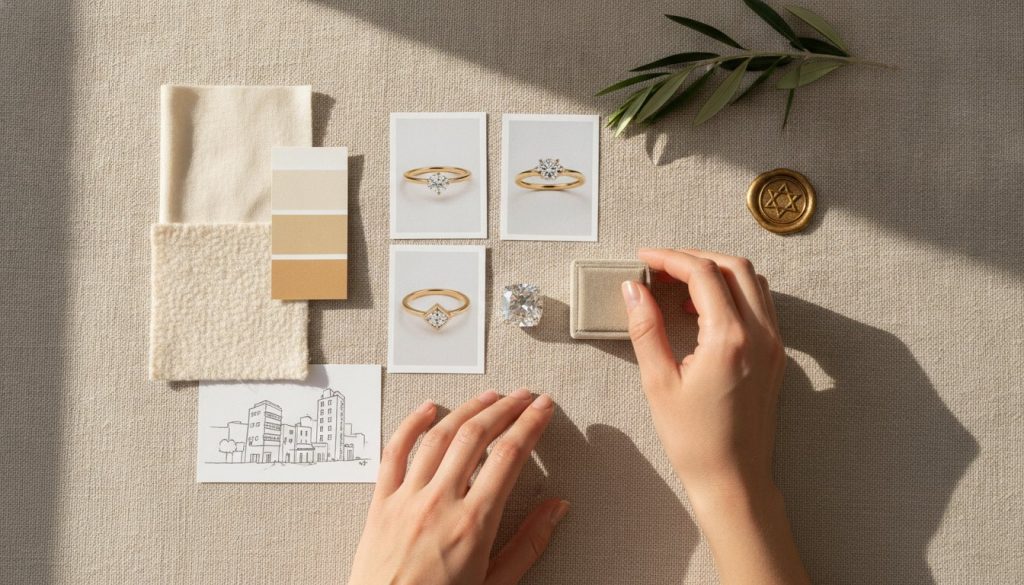 Creating a Custom Engagement Ring Mood Board
