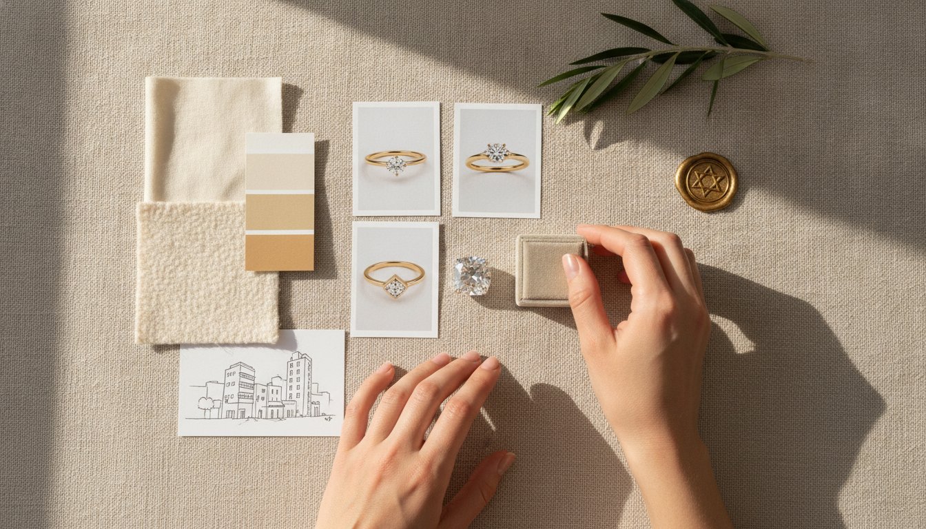 Creating a Custom Engagement Ring Mood Board