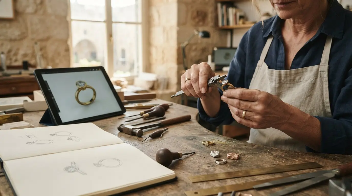 Designing a Custom 18k Gold Ring: 2026 Bespoke Guide