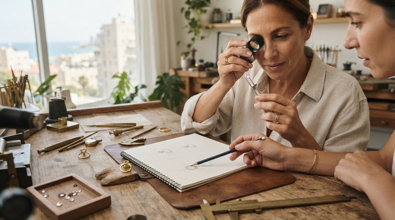 Finding an English-Speaking Custom Fine Jewelry Designer in Israel: A Complete Guide