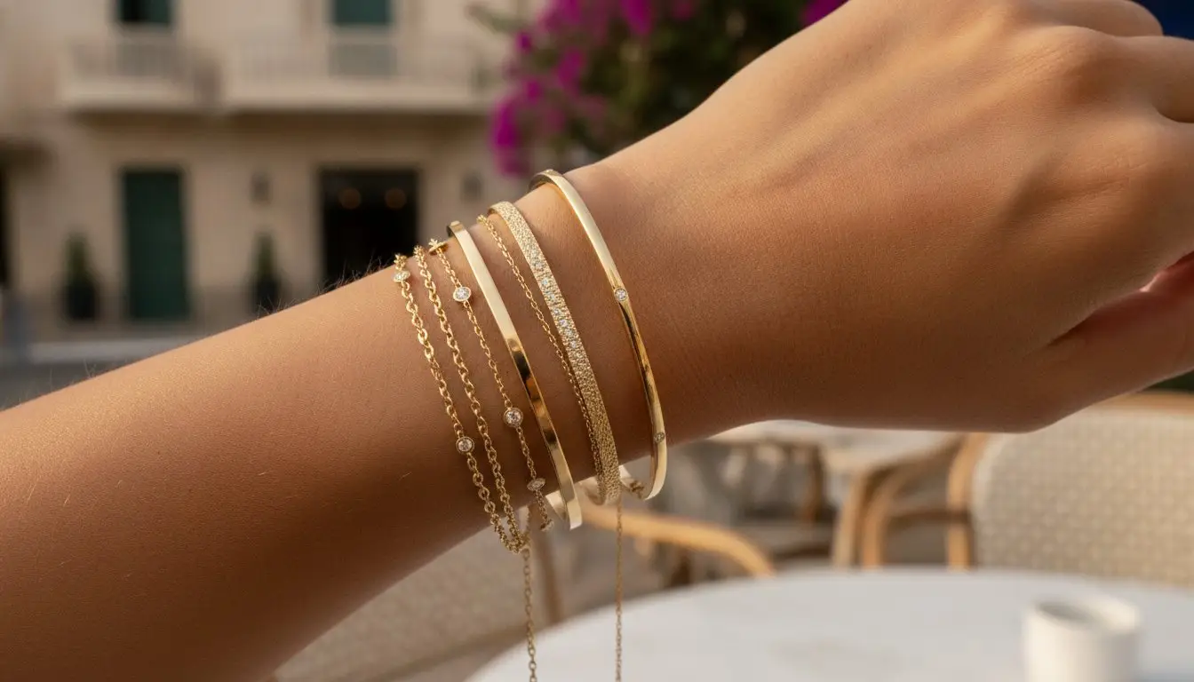 Stacking Gold Bracelets in Israel: The Ultimate Guide to Curating Your Wrist